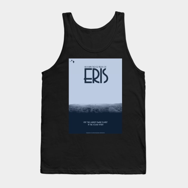 Art Deco Space Travel Poster - Eris Tank Top by Walford-Designs